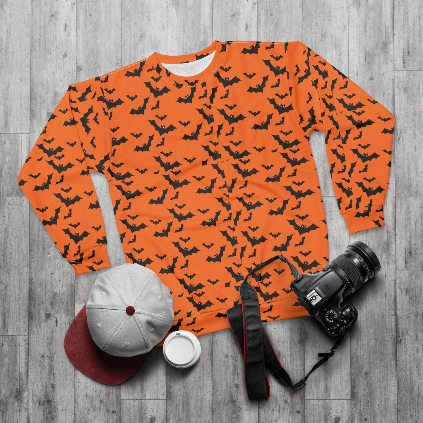 Creepy Bats Sweatshirt - All Over Prints - Totally Bri LLC