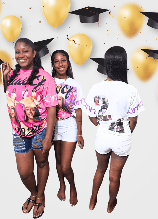 Customized Graduation T-shirt - All Over Prints - Totally Bri LLC