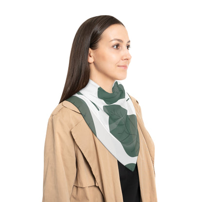 Leafy Luxe Poly Scarf - Accessories - Totally Bri LLC