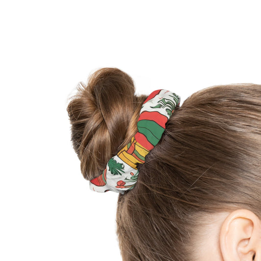 Christmas Gift Pattern Scrunchie - Totally Bri LLC