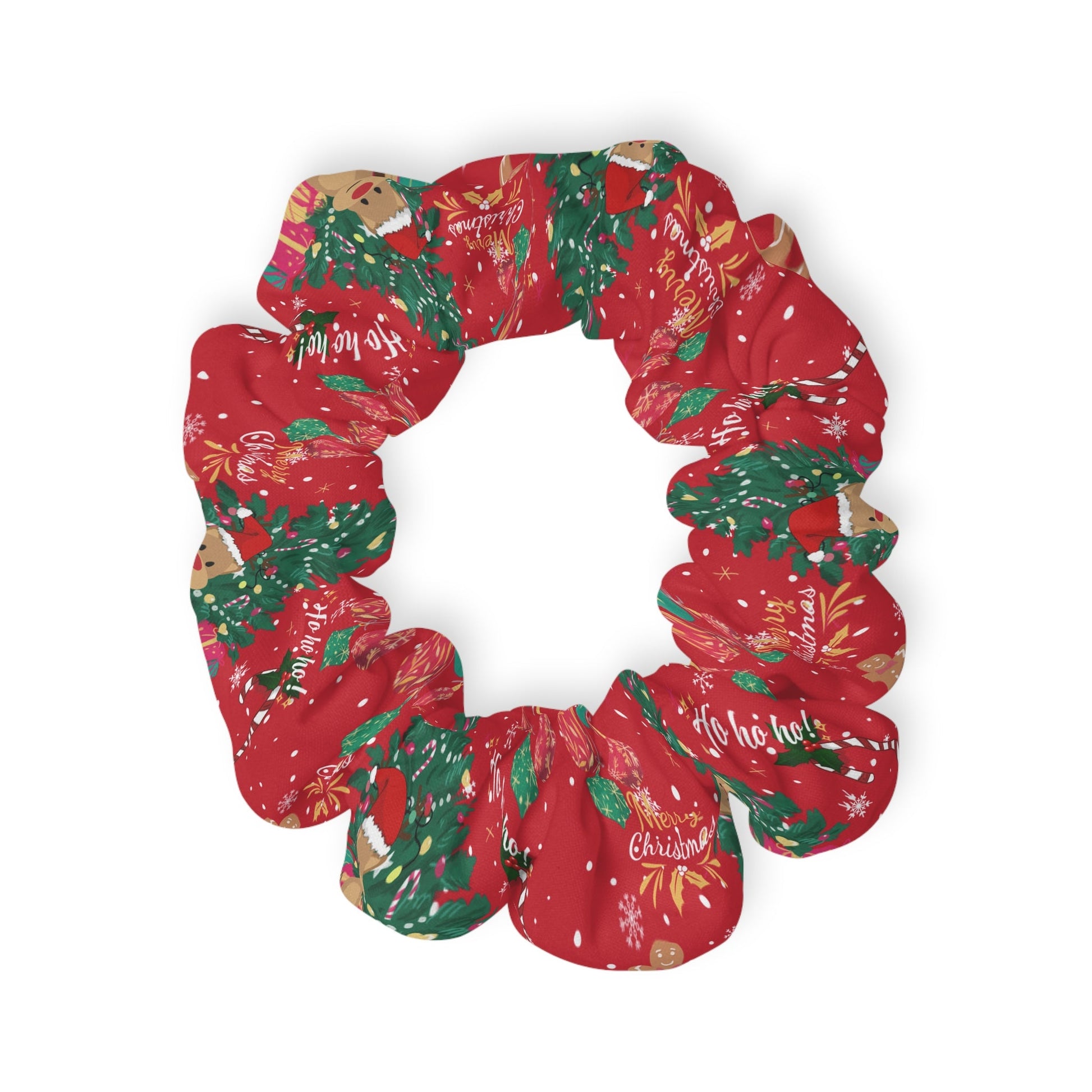 Christmas Pattern Scrunchie - Totally Bri LLC