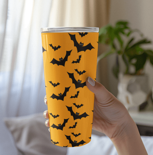 Creepy Bats | Spooky | Tumbler 20oz - Mug - Totally Bri LLC