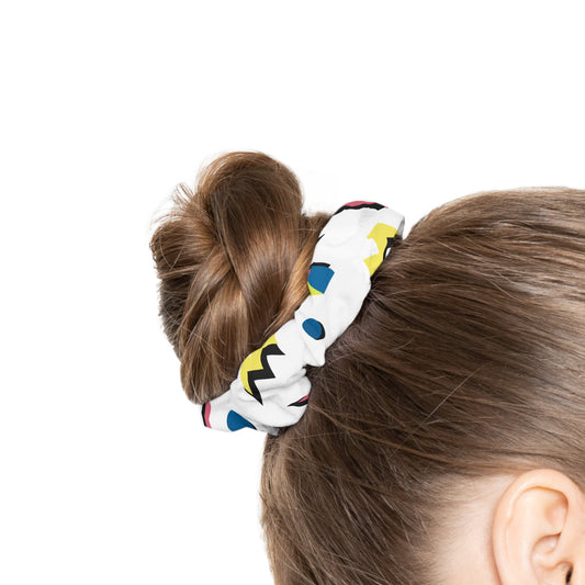 Cute Geometric Pattern Scrunchie - Totally Bri LLC