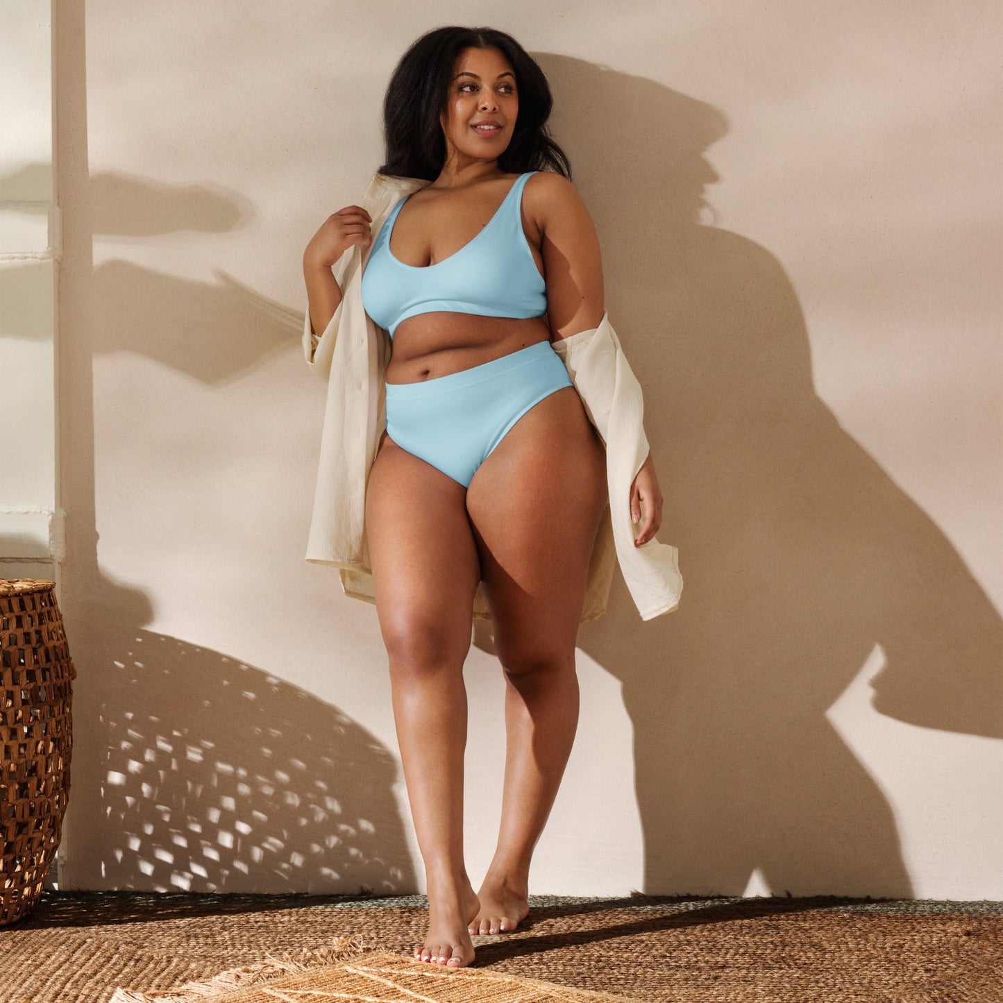 Diamond Blue | High Waisted Bikini - Totally Bri LLC