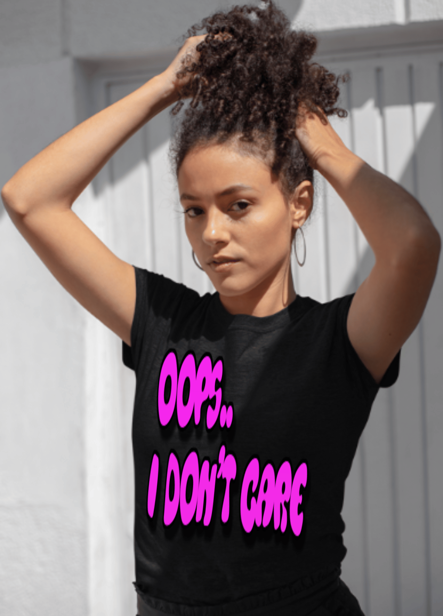 Don’t Care T-Shirt - T-Shirt - Totally Bri LLC