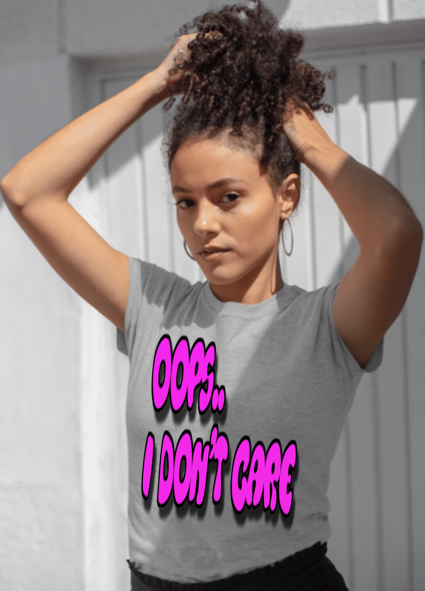 Don’t Care T-Shirt - T-Shirt - Totally Bri LLC