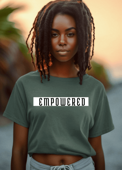 Empowered | Crop Top - crop top - Totally Bri LLC