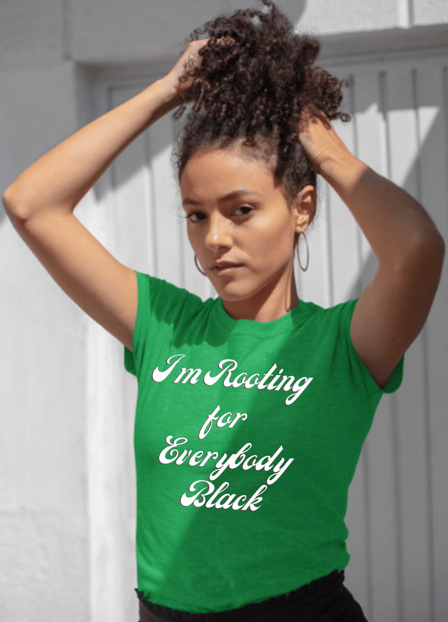 I’m Rooting For Everybody Black| T-Shirt - T-Shirt - Totally Bri LLC