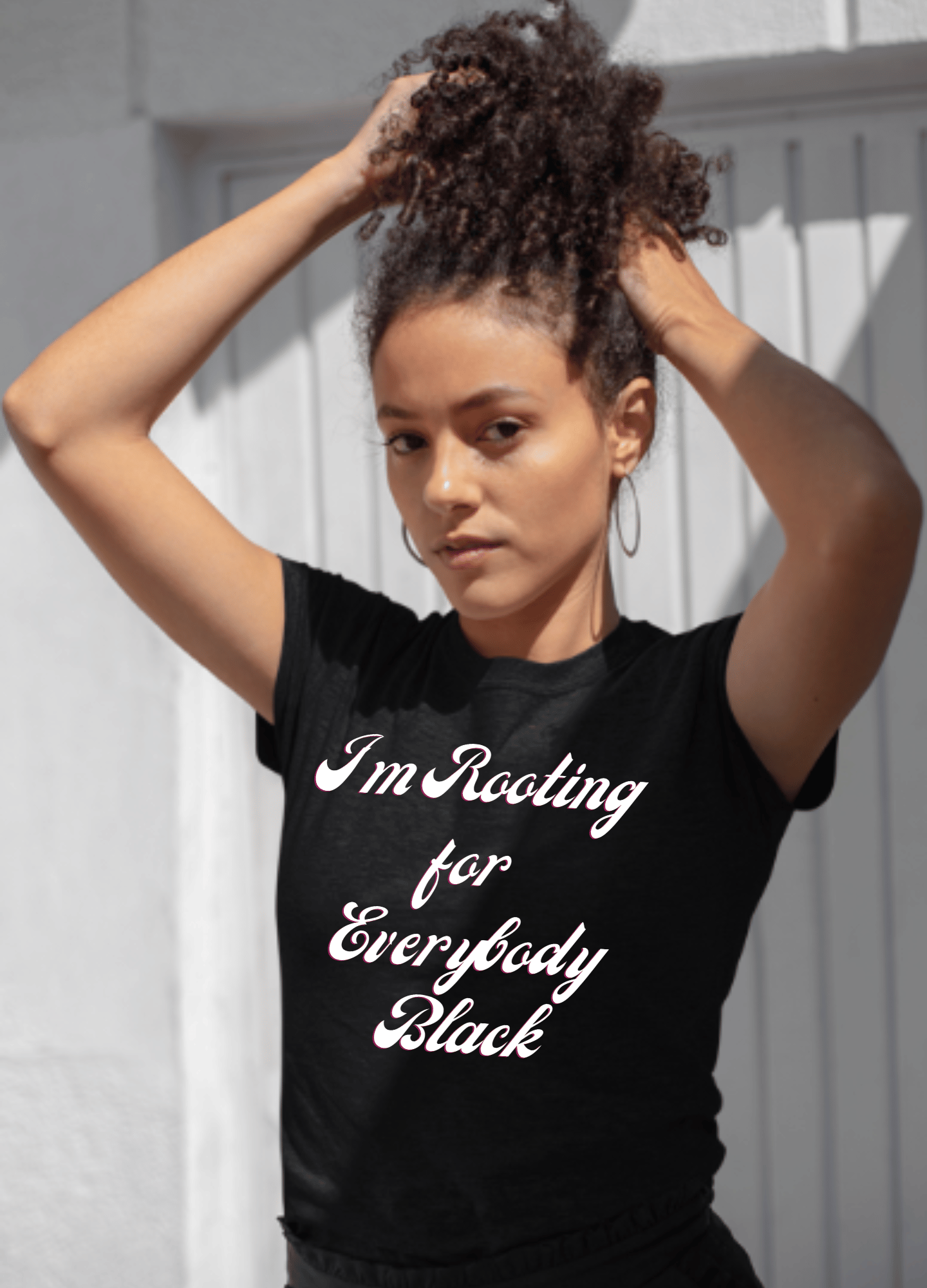 I’m Rooting For Everybody Black| T-Shirt - T-Shirt - Totally Bri LLC