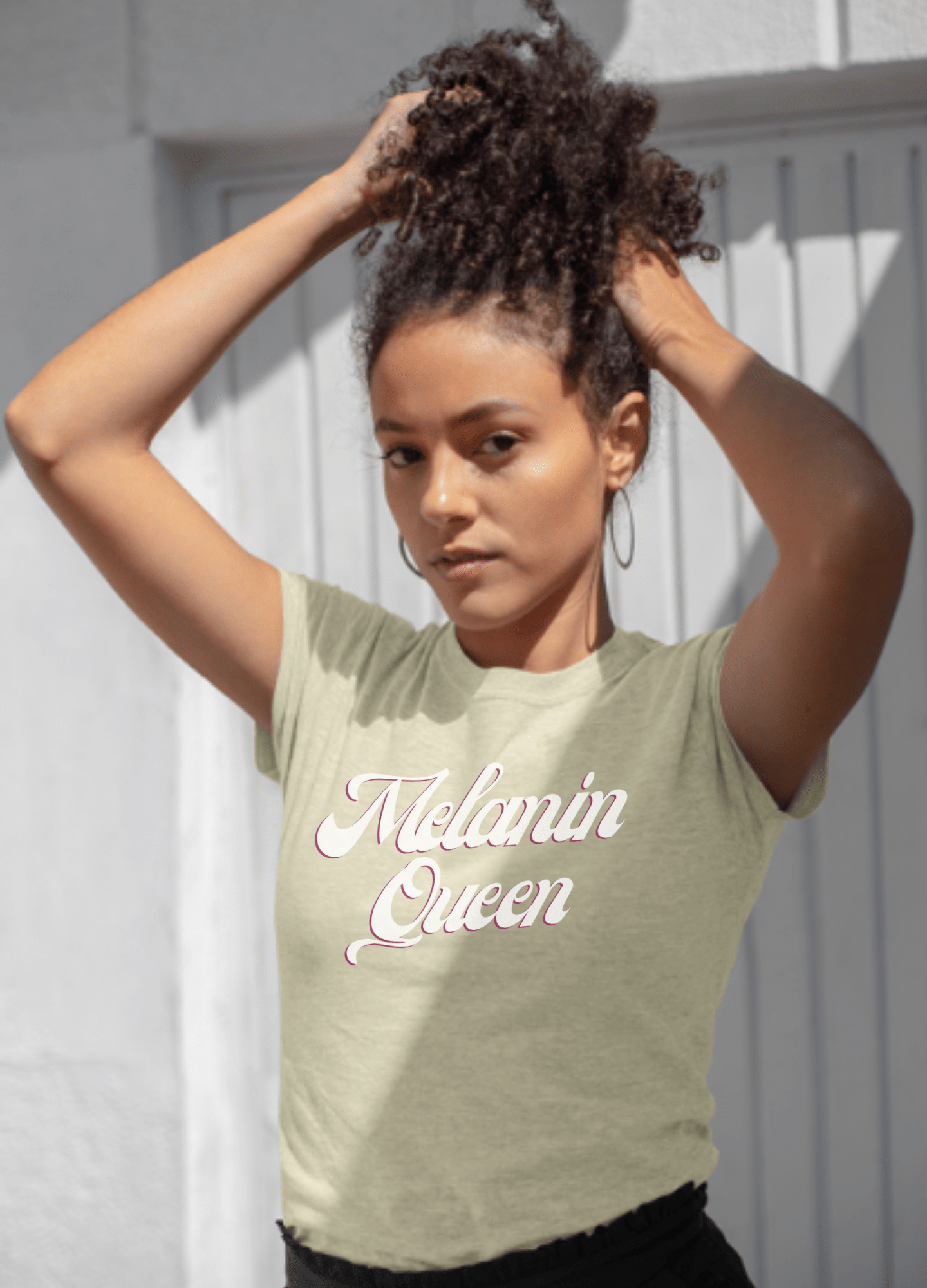 Melanin Queen | T-Shirt - T-Shirt - Totally Bri LLC