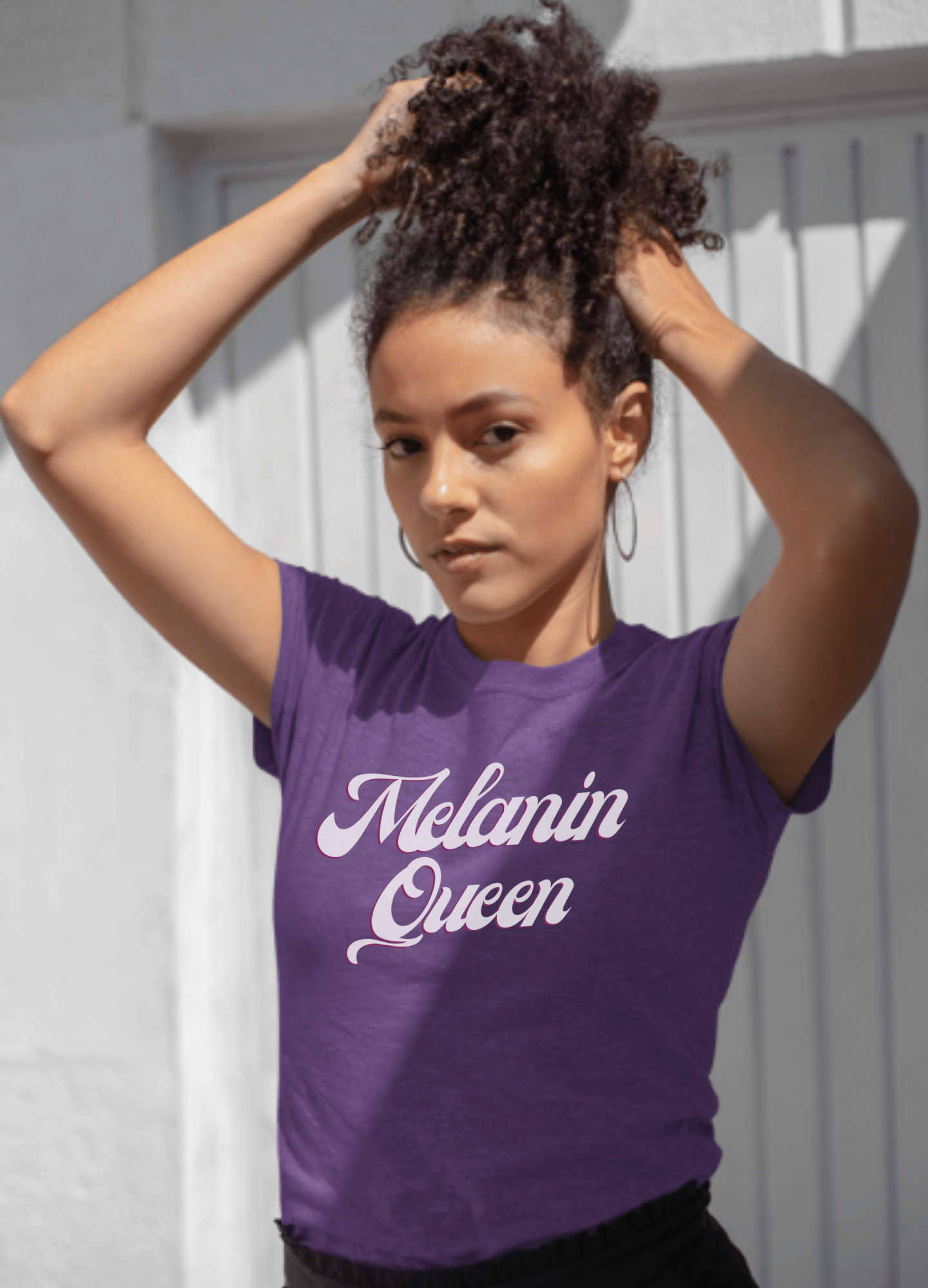 Melanin Queen | T-Shirt - T-Shirt - Totally Bri LLC