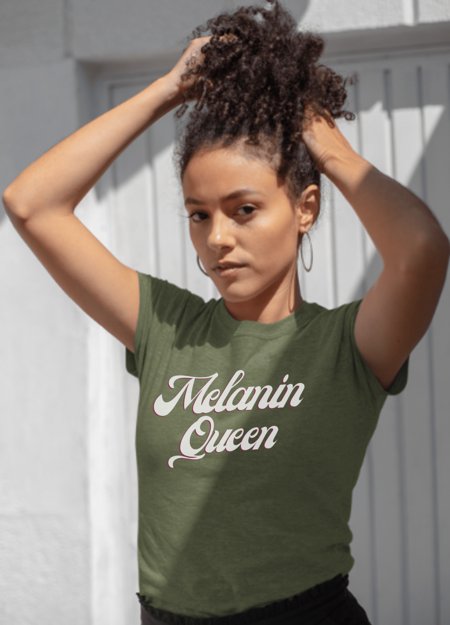 Melanin Queen | T-Shirt - T-Shirt - Totally Bri LLC