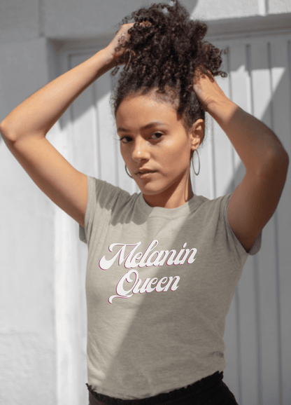 Melanin Queen | T-Shirt - T-Shirt - Totally Bri LLC