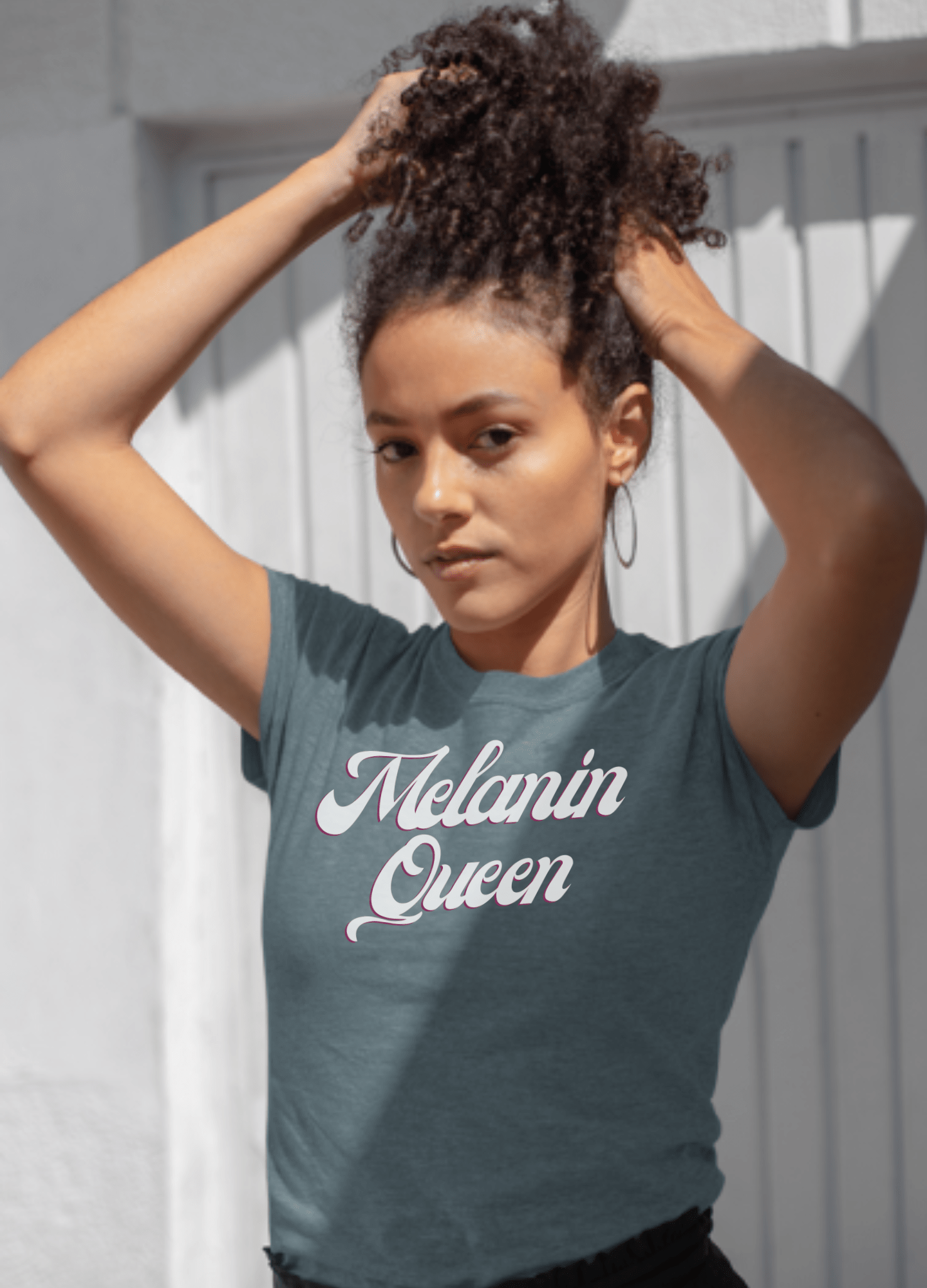 Melanin Queen | T-Shirt - T-Shirt - Totally Bri LLC