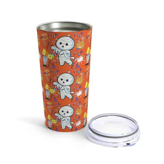 Mummy Tumbler 20oz - Spooky and Cute Halloween Cup - Totally Bri LLC