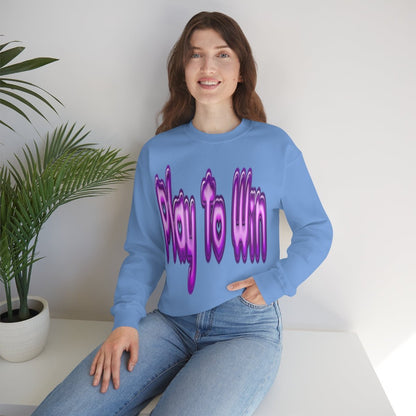 Play To Win | Crewneck Sweatshirt - Sweatshirt - Totally Bri LLC