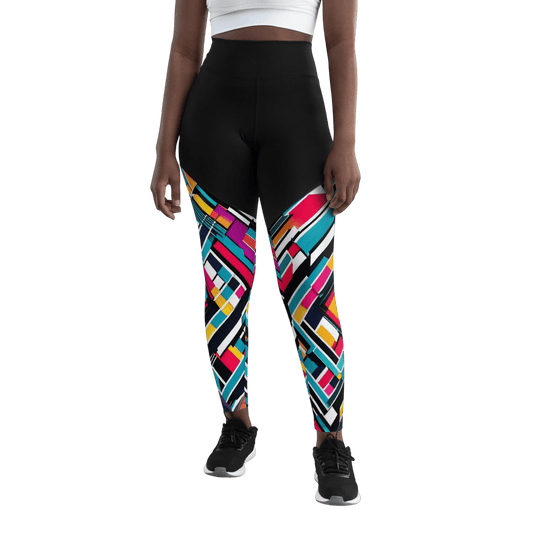 Prism Stride | Sports Leggings - Totally Bri LLC