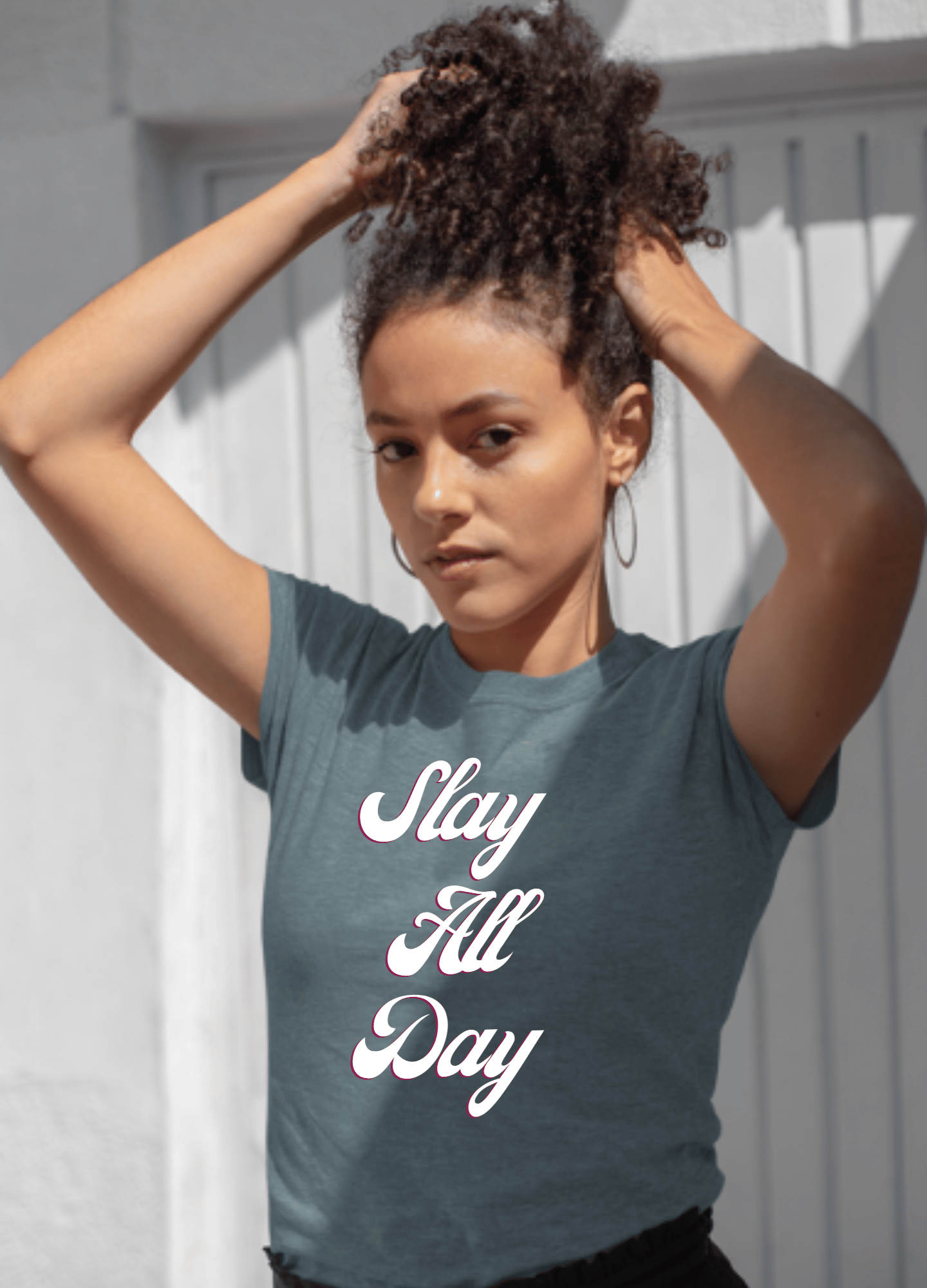 Slay All Day| T-Shirt - T-Shirt - Totally Bri LLC