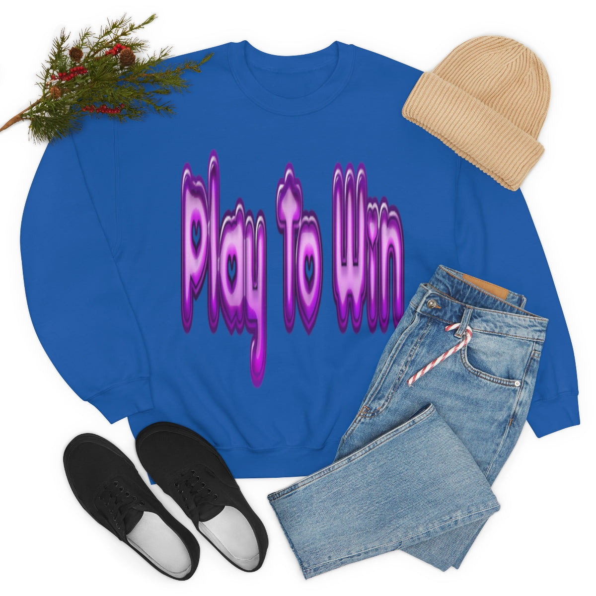 Play To Win | Crewneck Sweatshirt