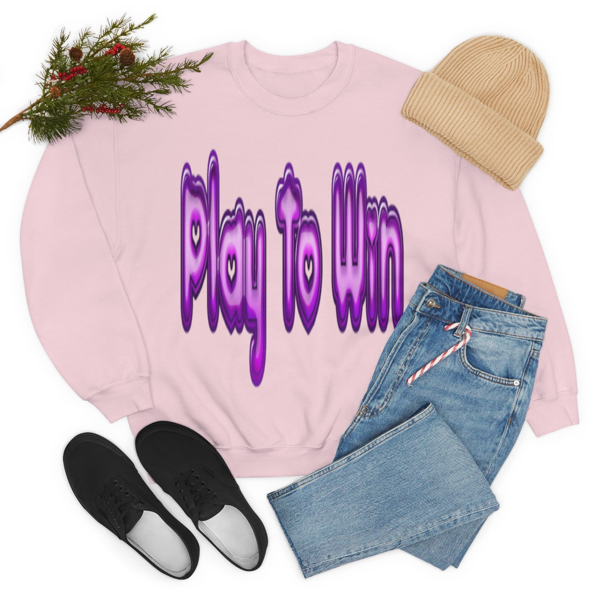 Play To Win | Crewneck Sweatshirt