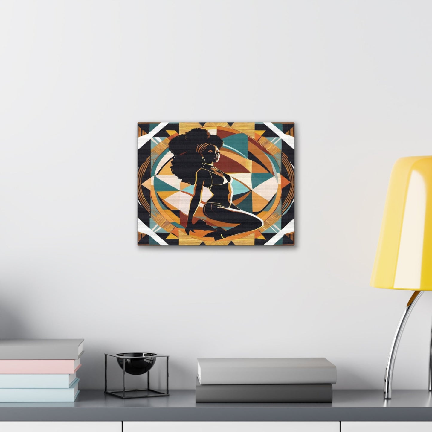 Abstract Afro Beauty | Canvas Gallery Wraps - Totally Bri LLC