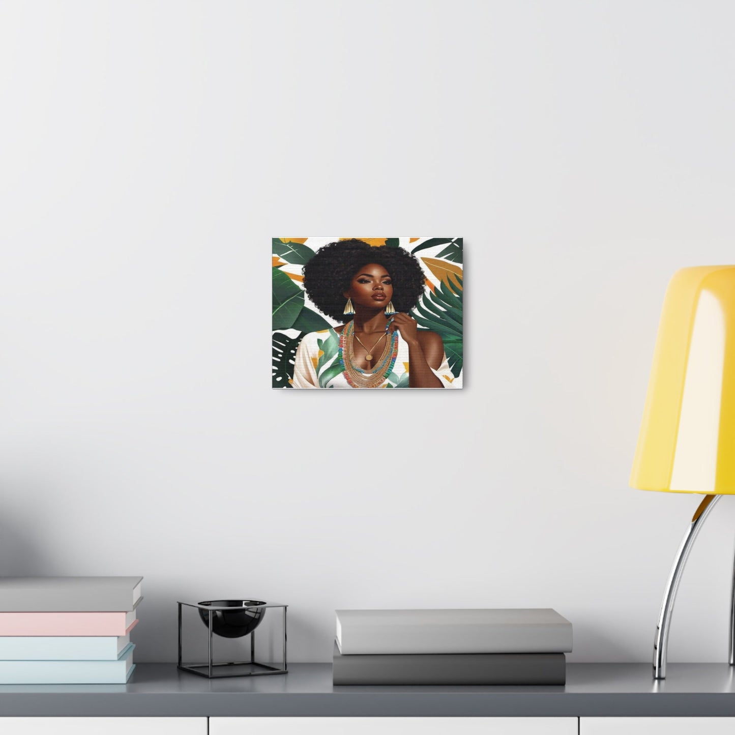 Afro Chic | Black Girl Art | Canvas Wraps - Totally Bri LLC