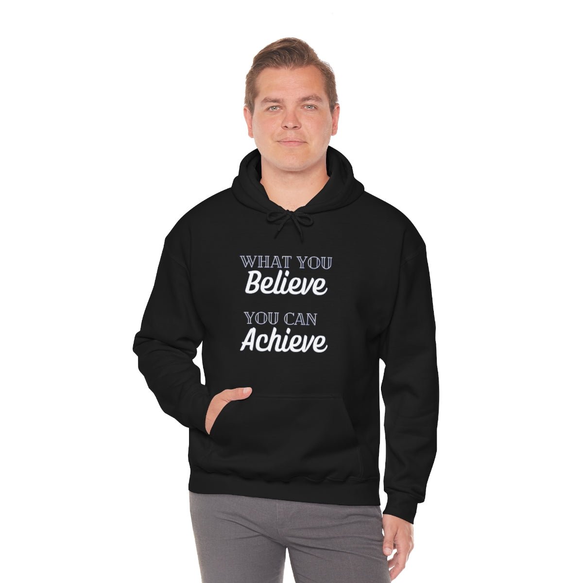 Believe and Achieve | Unisex Hoodie - Totally Bri LLC