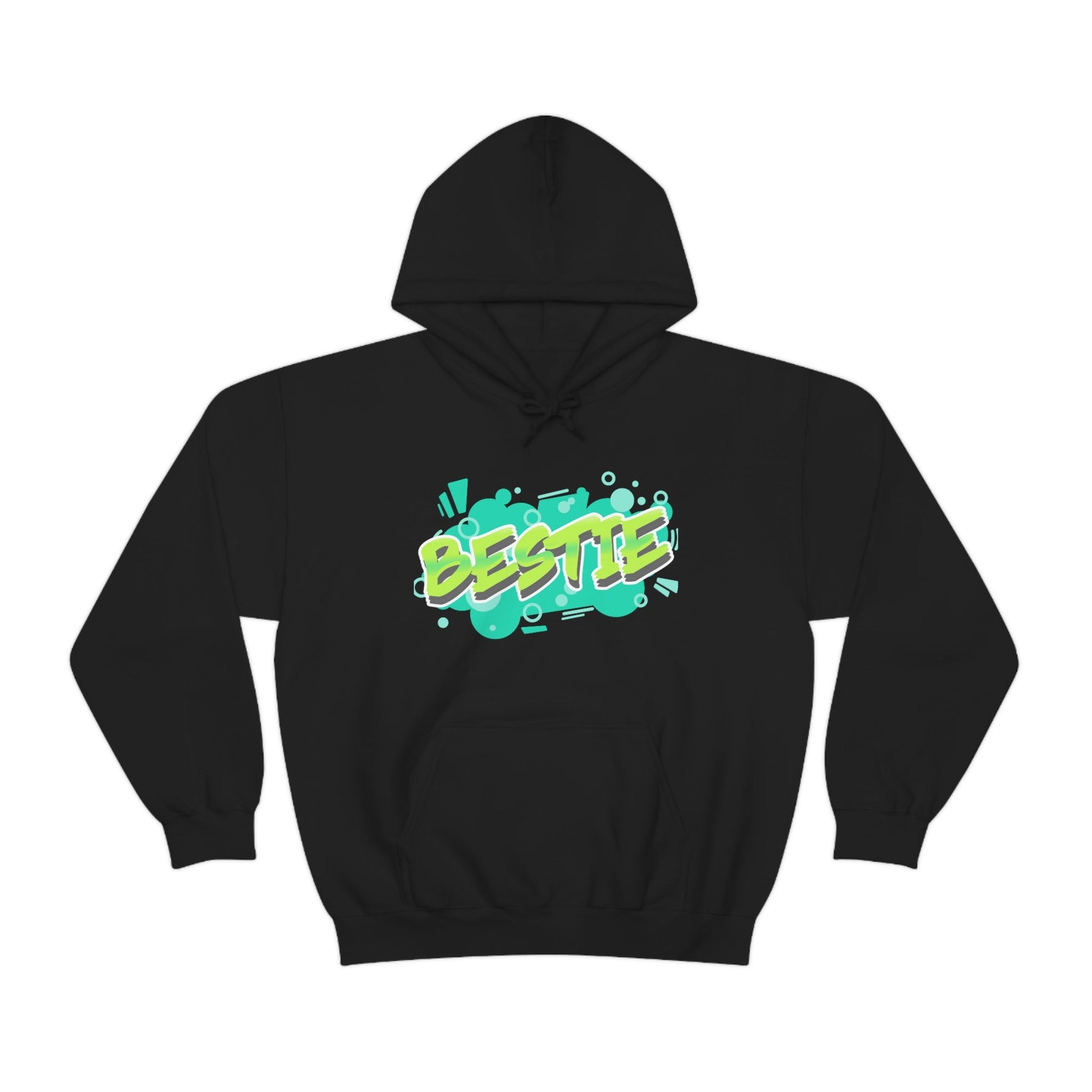 Bestie Green Print | Unisex Hoodie - Totally Bri LLC