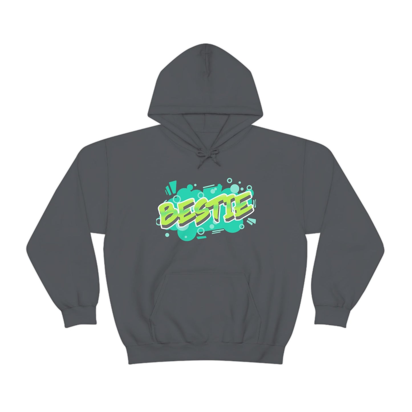 Bestie Green Print | Unisex Hoodie - Totally Bri LLC