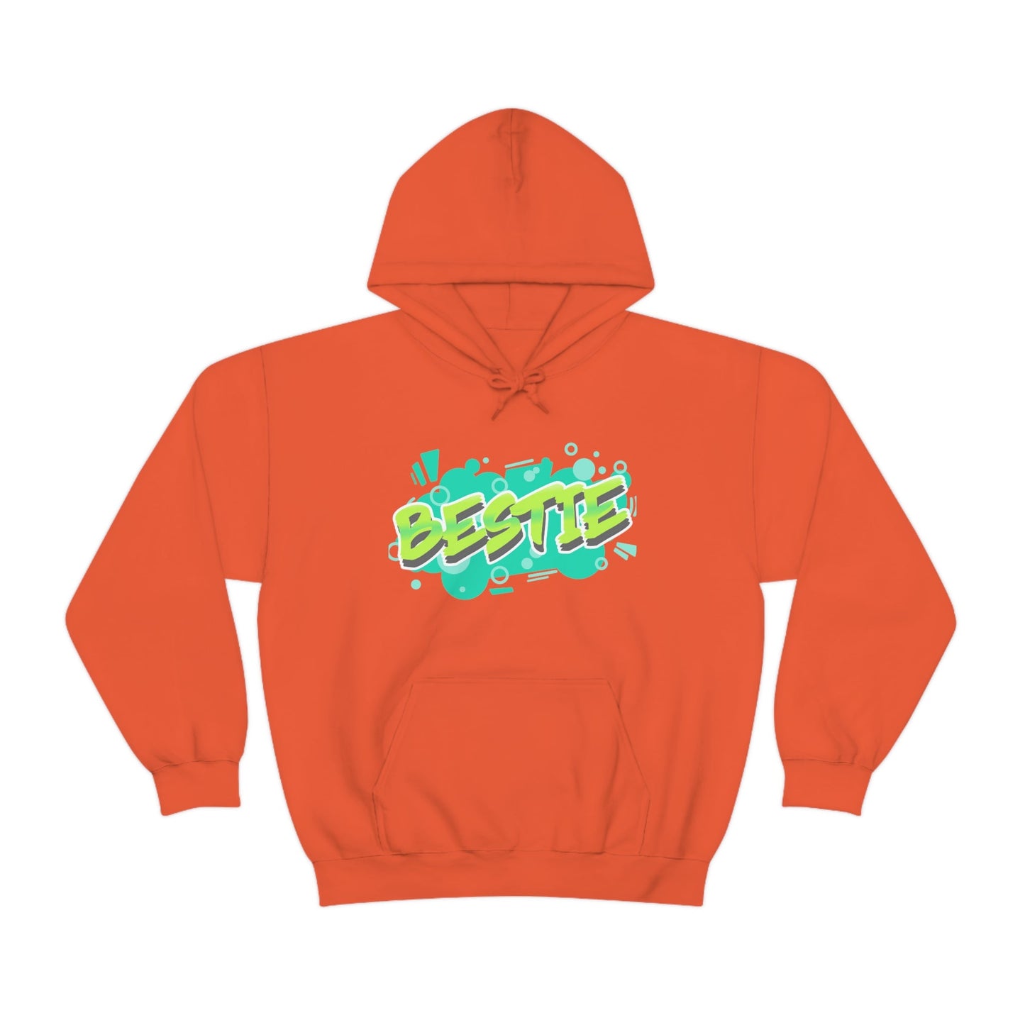 Bestie Green Print | Unisex Hoodie - Totally Bri LLC