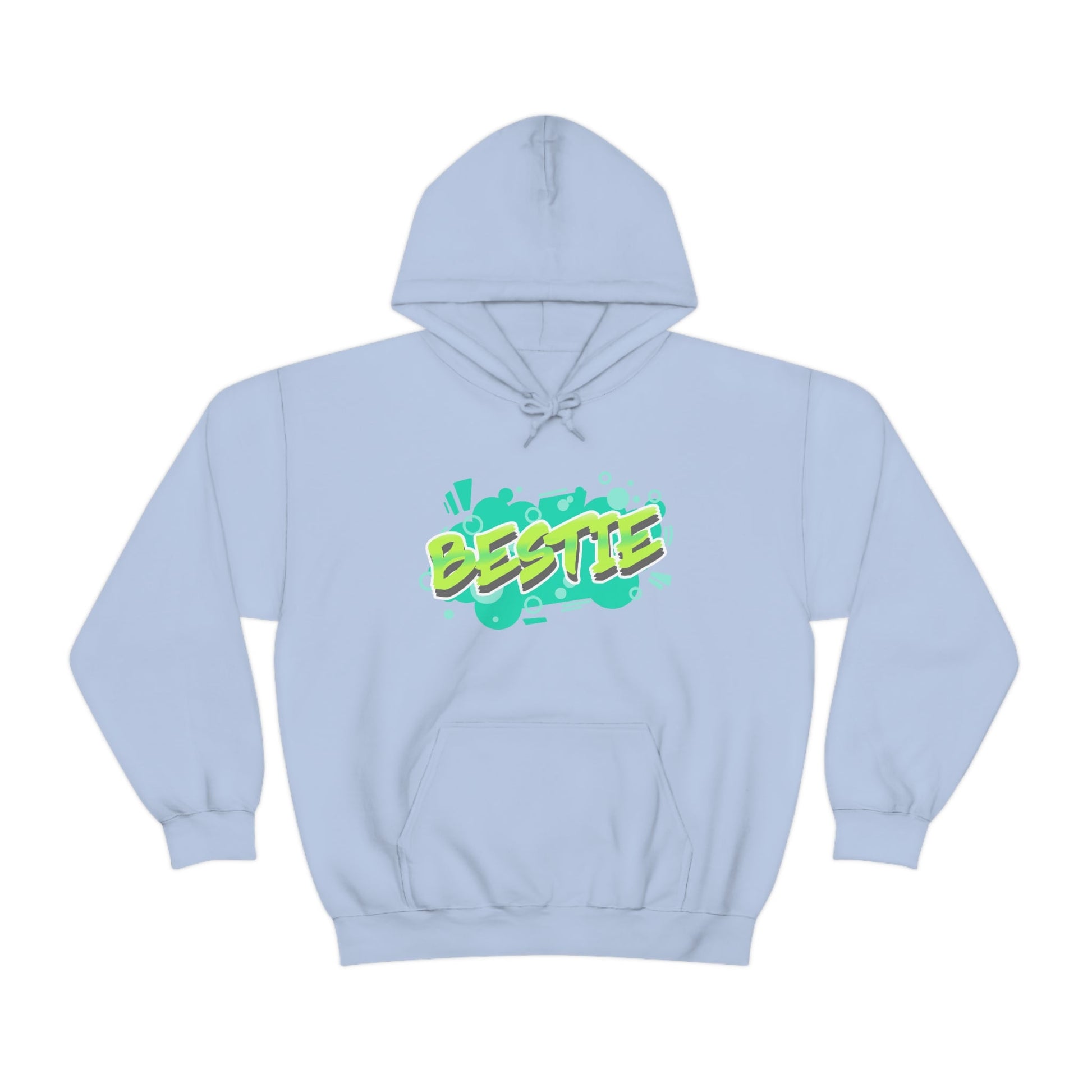 Bestie Green Print | Unisex Hoodie - Totally Bri LLC