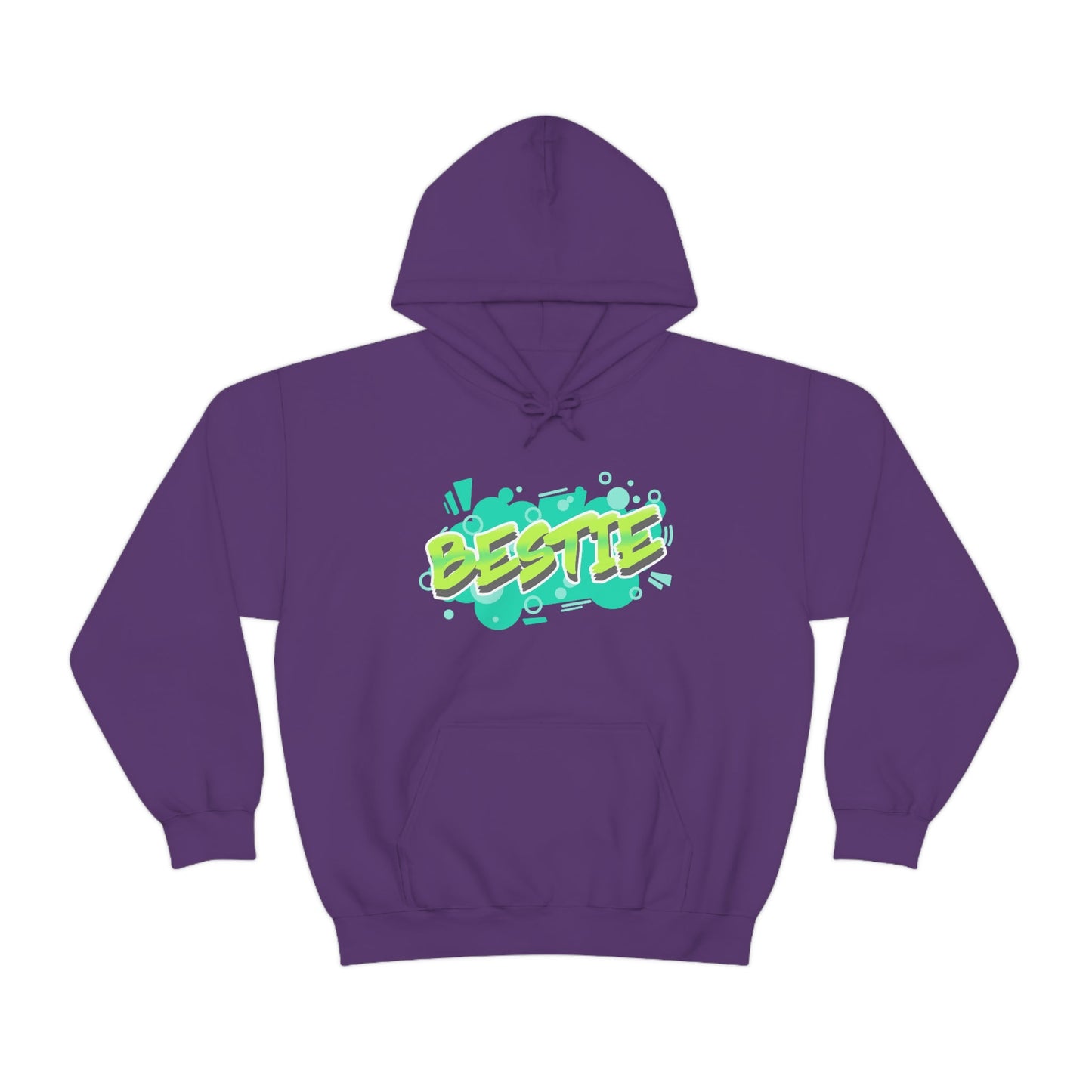 Bestie Green Print | Unisex Hoodie - Totally Bri LLC