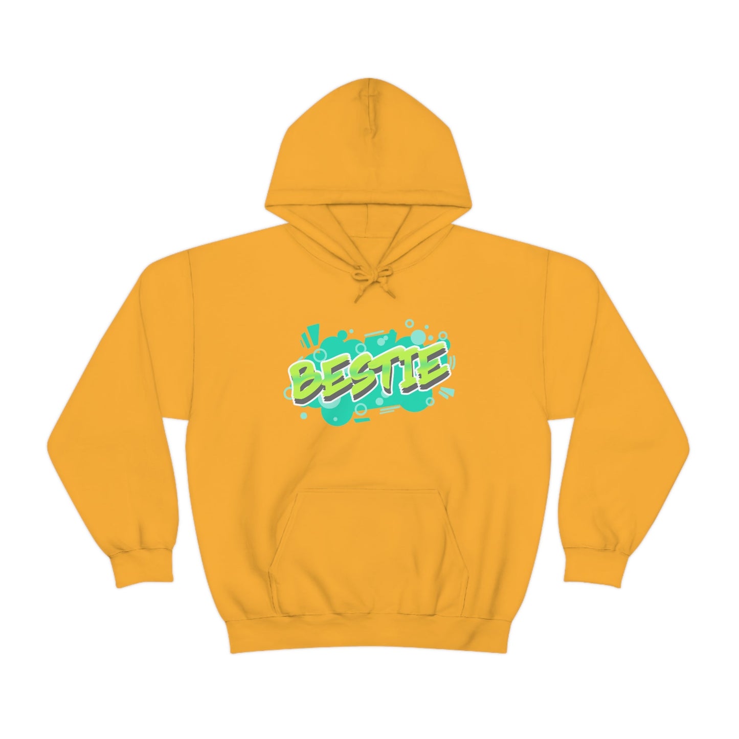 Bestie Green Print | Unisex Hoodie - Totally Bri LLC