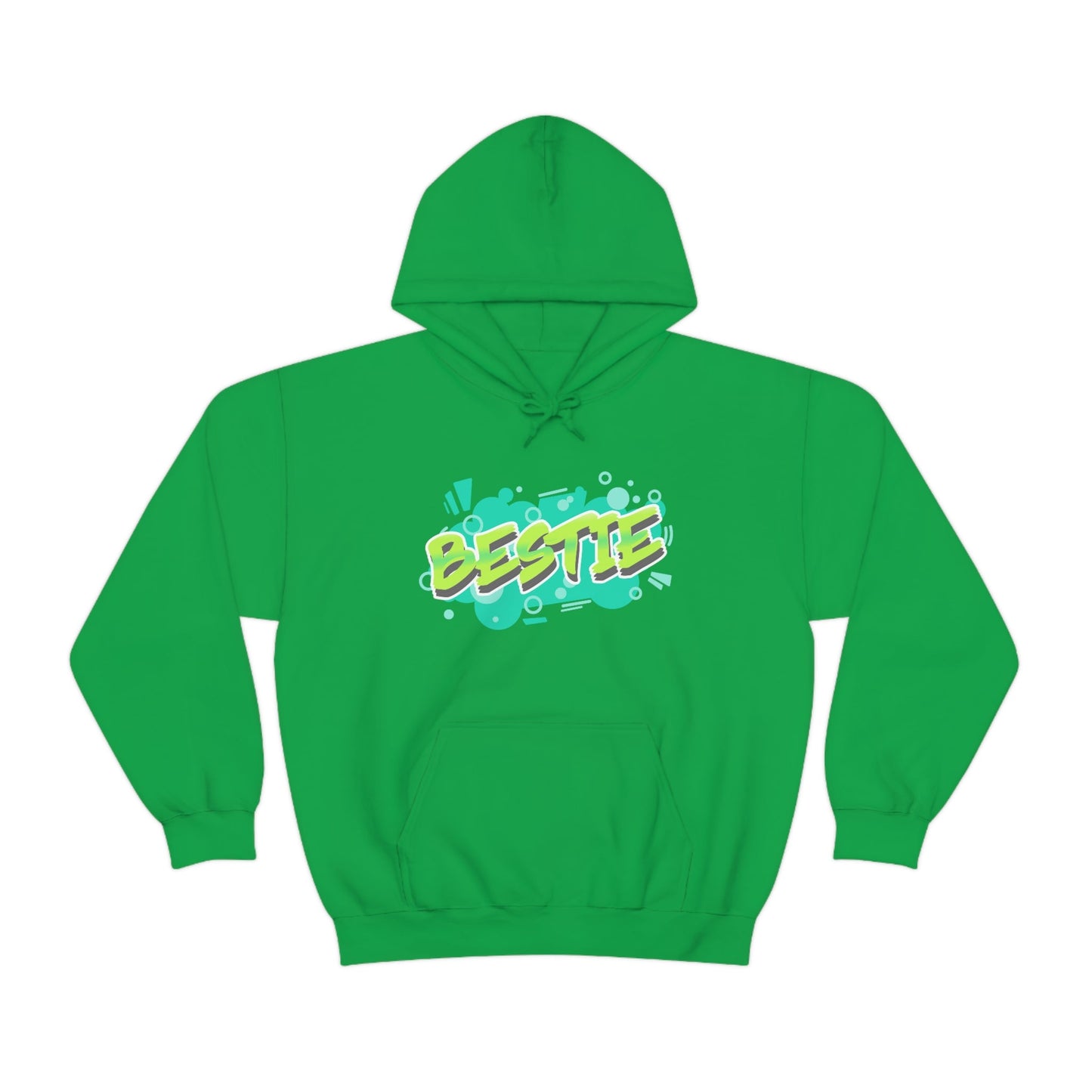 Bestie Green Print | Unisex Hoodie - Totally Bri LLC