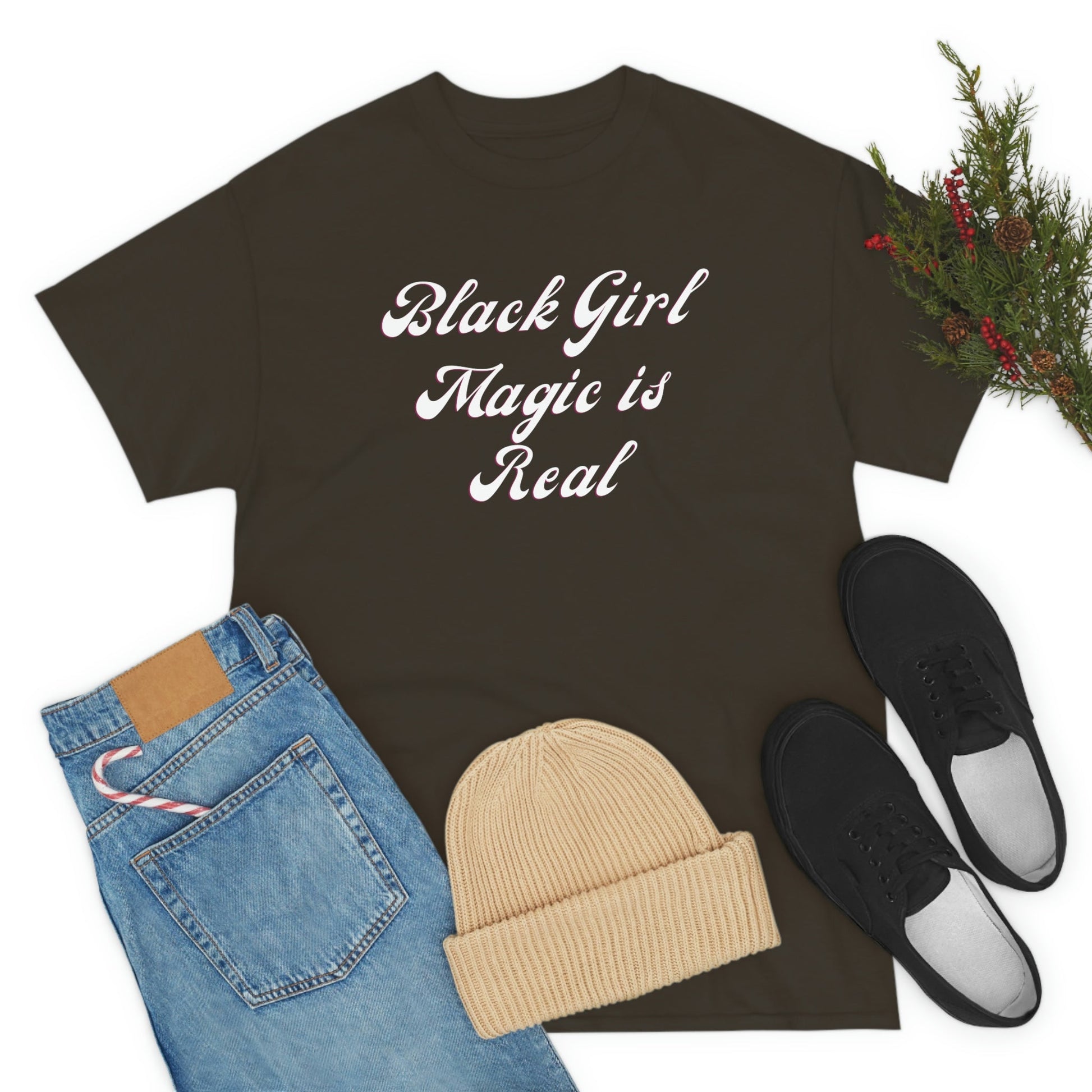 Black Girl Magic Is Real | T-Shirt - Totally Bri LLC