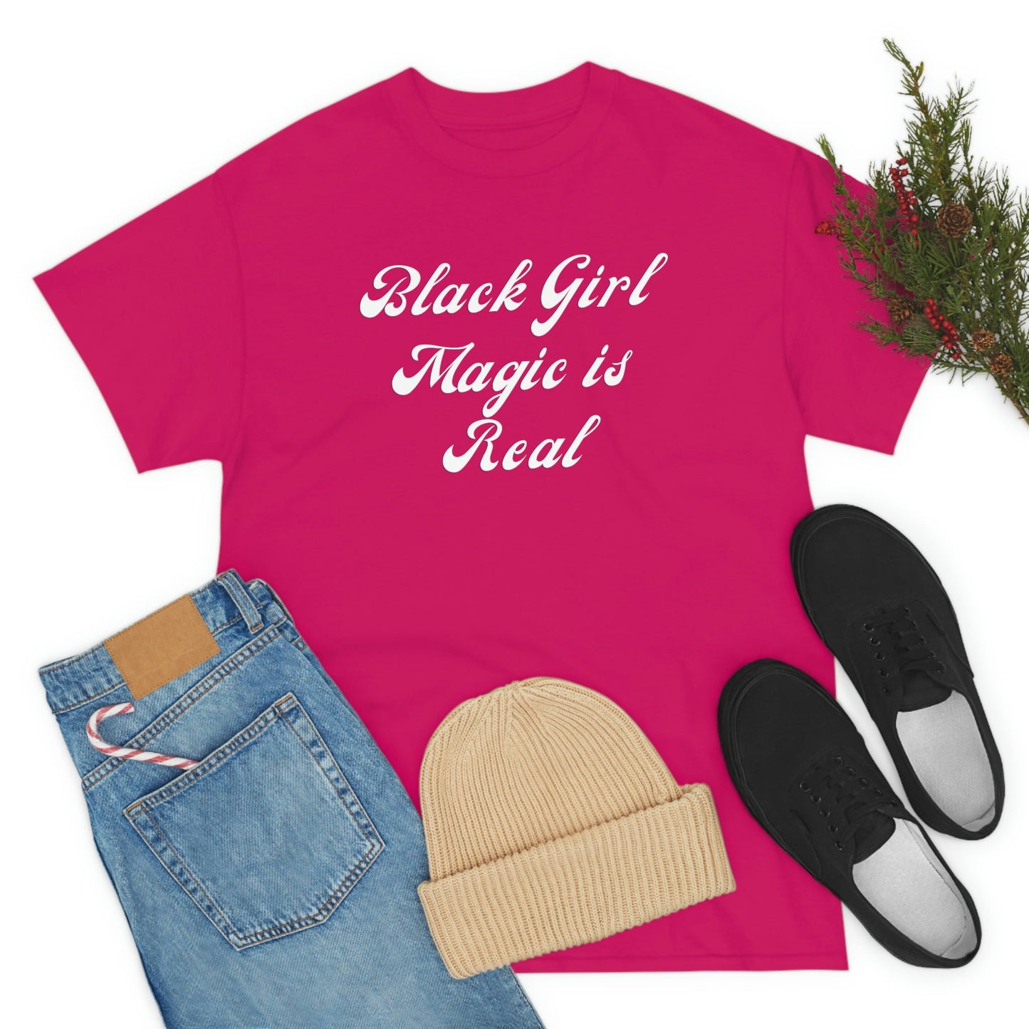 Black Girl Magic Is Real | T-Shirt - Totally Bri LLC