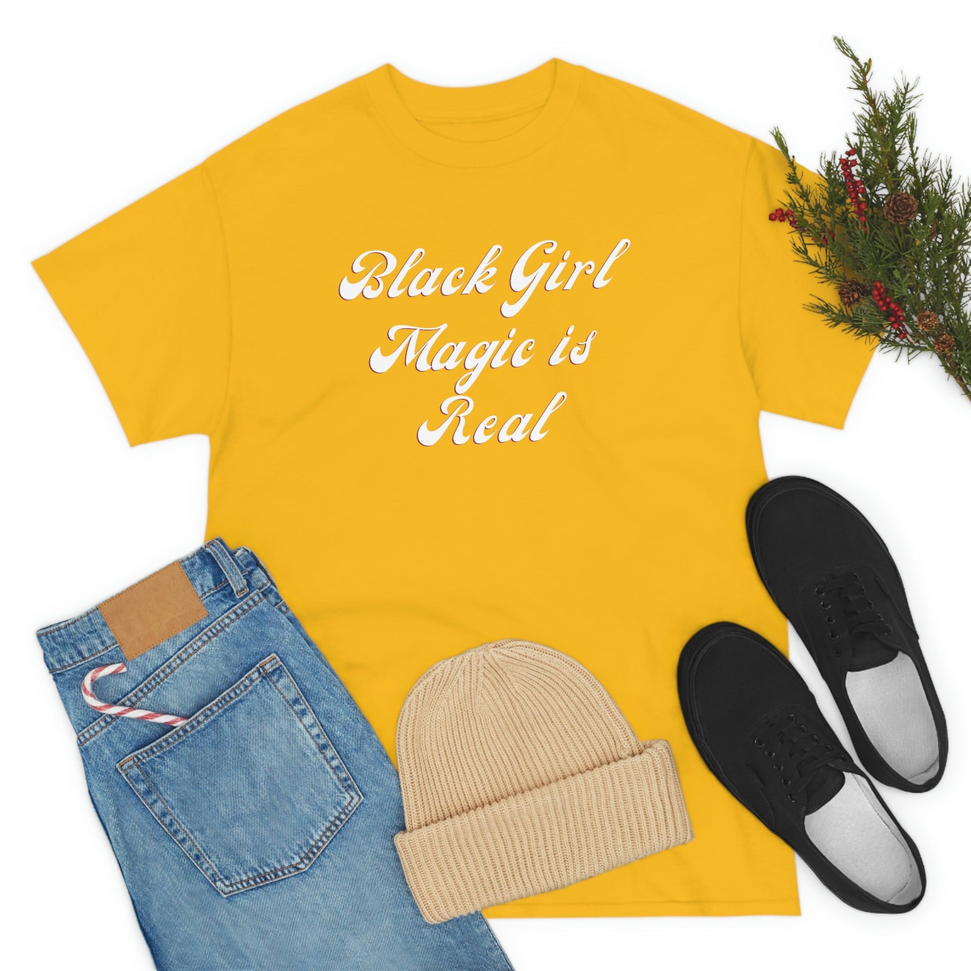 Black Girl Magic Is Real | T-Shirt - Totally Bri LLC