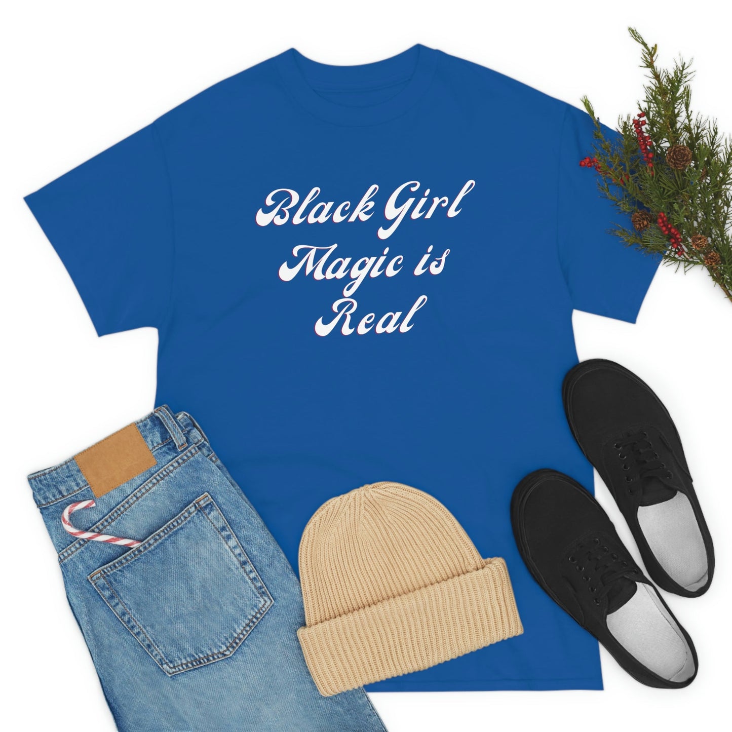 Black Girl Magic Is Real | T-Shirt - Totally Bri LLC