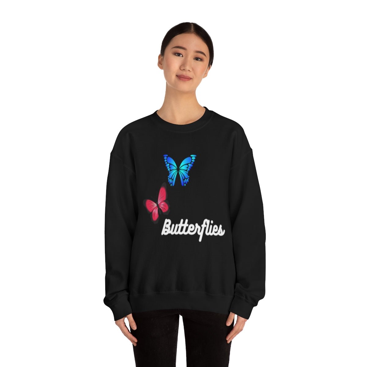 Butterflies | Crewneck Sweatshirt - Totally Bri LLC