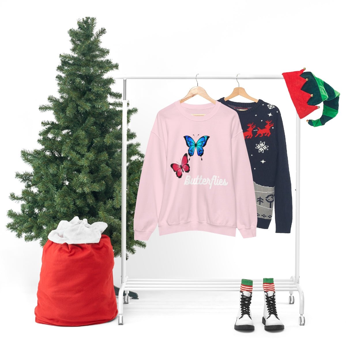 Butterflies | Crewneck Sweatshirt - Totally Bri LLC