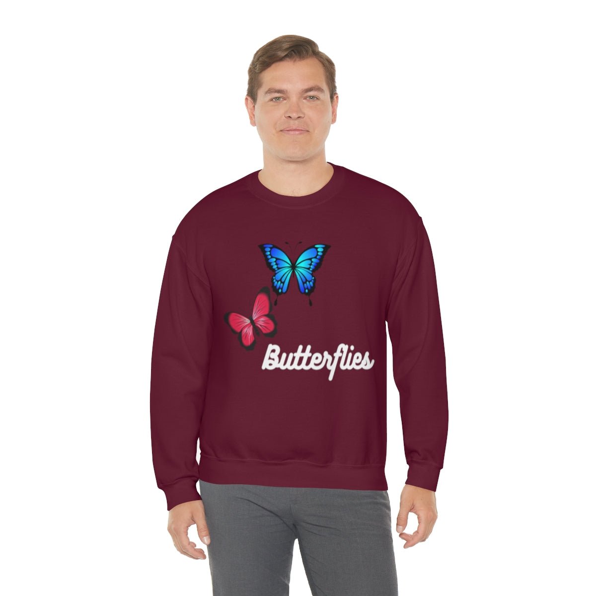 Butterflies | Crewneck Sweatshirt - Totally Bri LLC