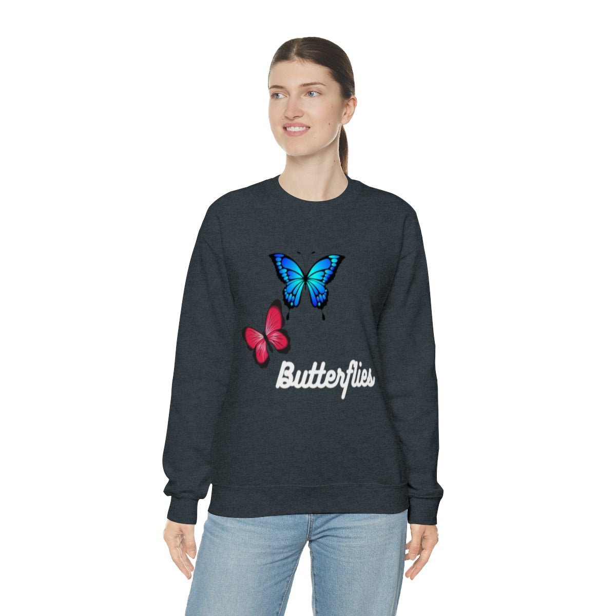 Butterflies | Crewneck Sweatshirt - Totally Bri LLC