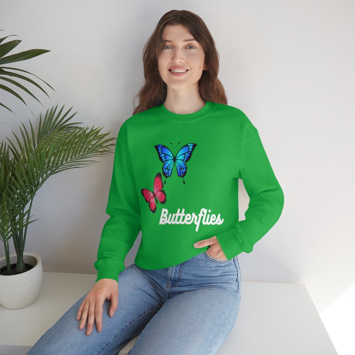 Butterflies | Crewneck Sweatshirt - Totally Bri LLC