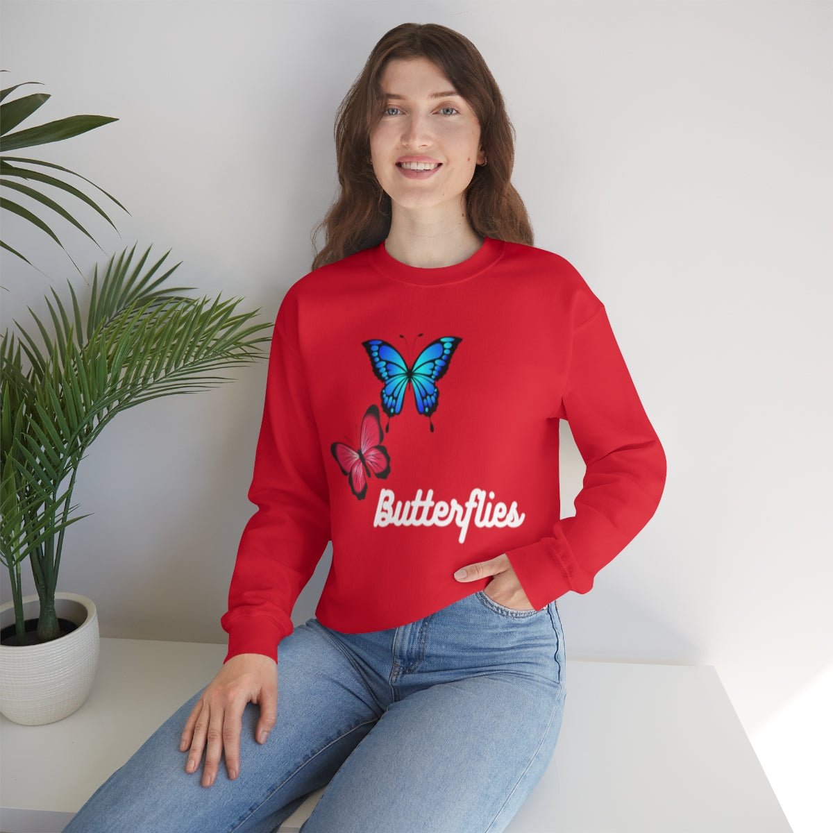 Butterflies | Crewneck Sweatshirt - Totally Bri LLC