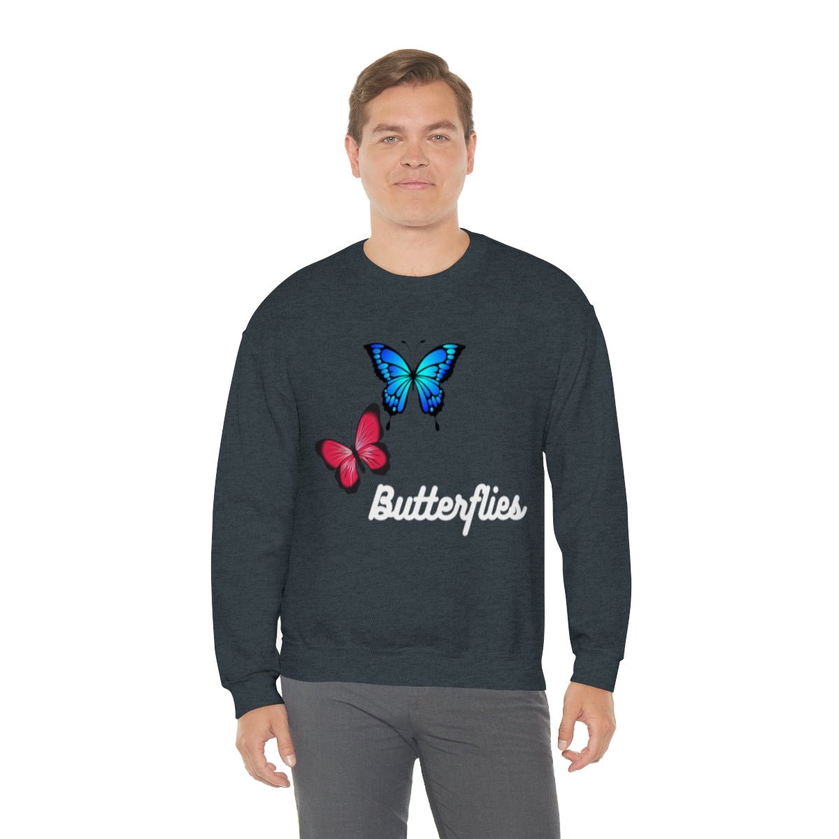 Butterflies | Crewneck Sweatshirt - Totally Bri LLC