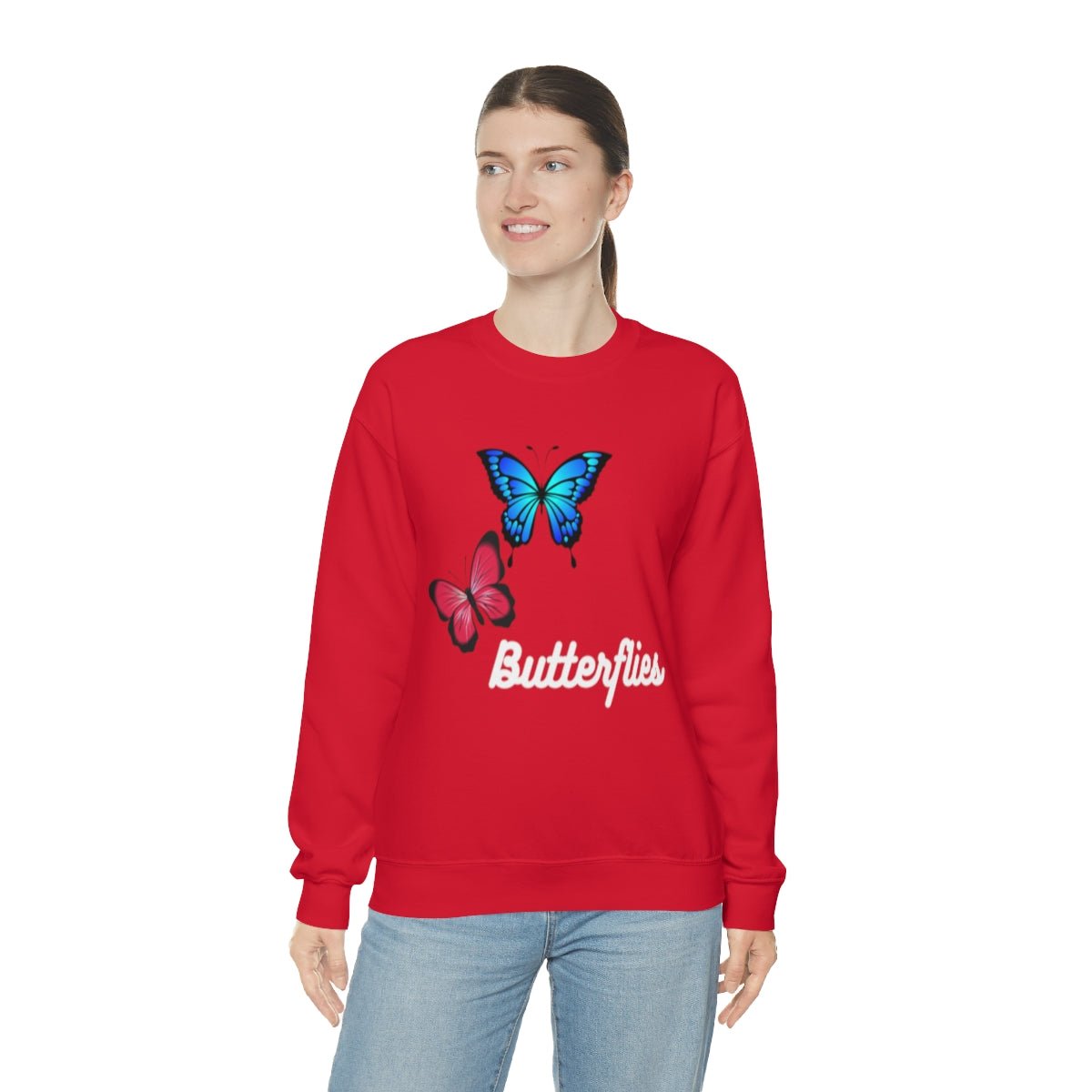 Butterflies | Crewneck Sweatshirt - Totally Bri LLC