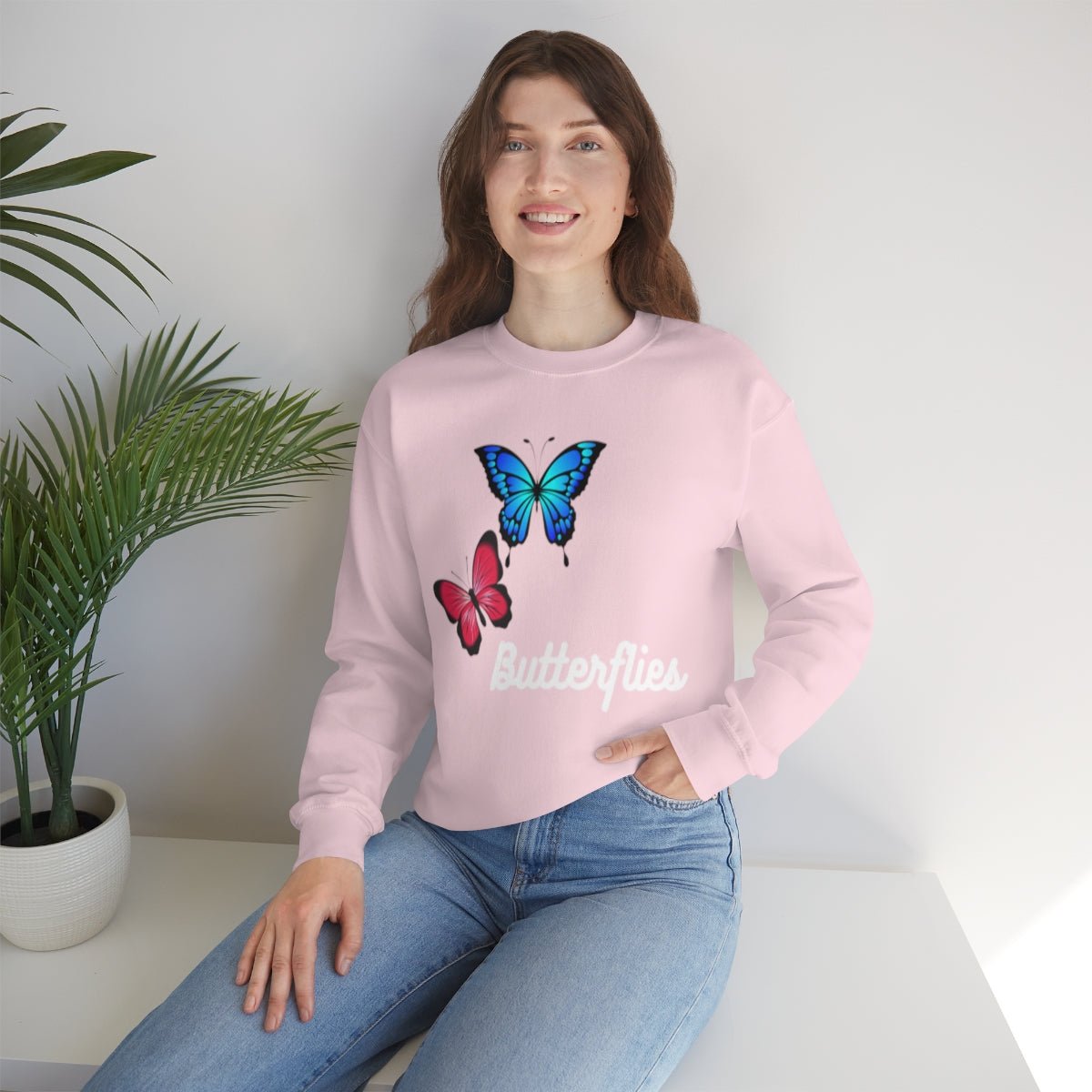 Butterflies | Crewneck Sweatshirt - Totally Bri LLC