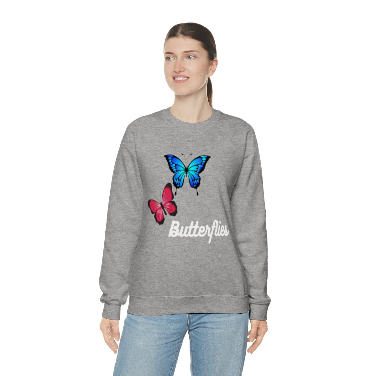 Butterflies | Crewneck Sweatshirt - Totally Bri LLC