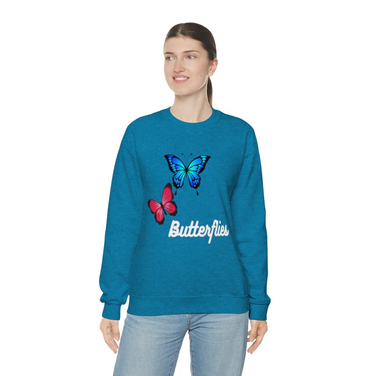 Butterflies | Crewneck Sweatshirt - Totally Bri LLC