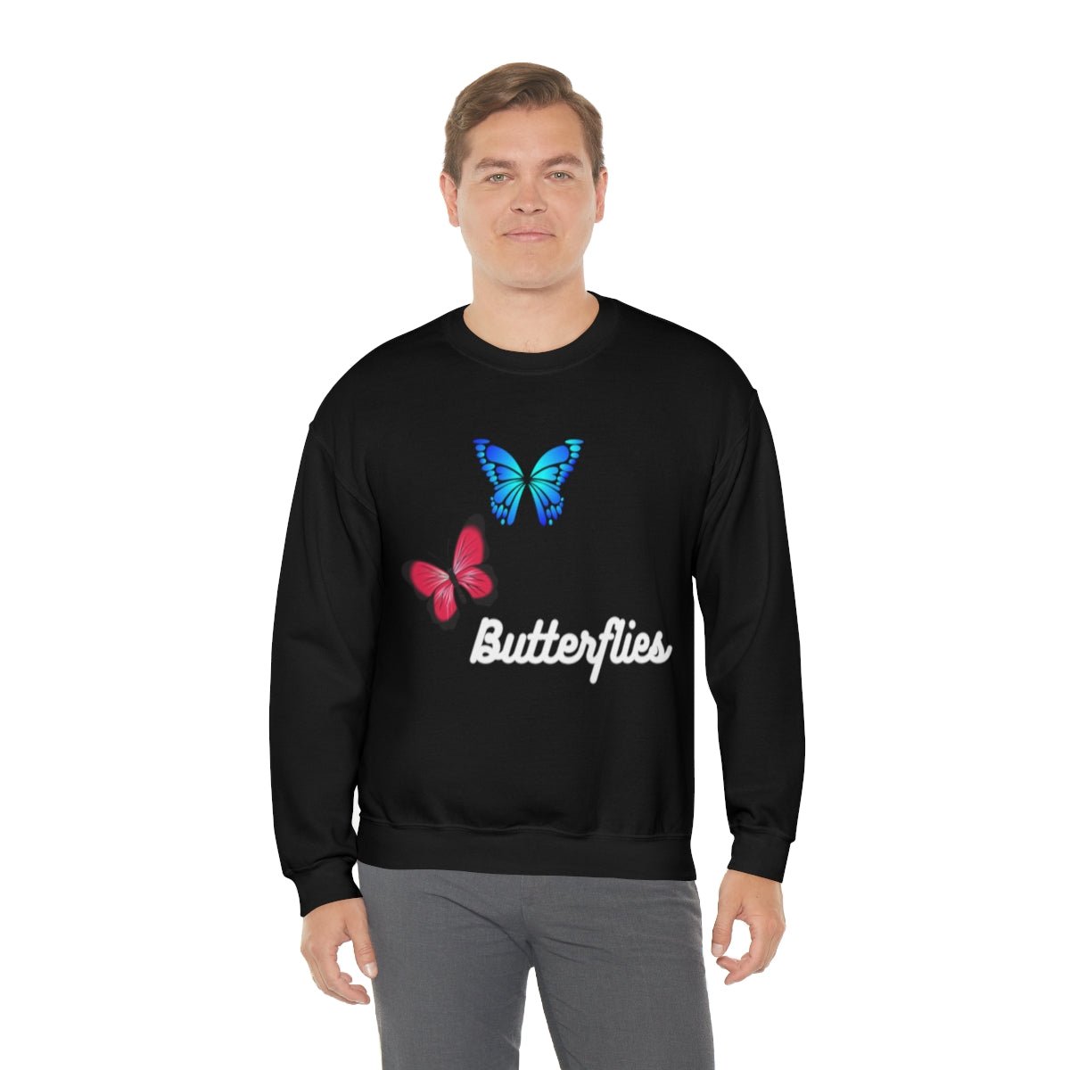 Butterflies | Crewneck Sweatshirt - Totally Bri LLC